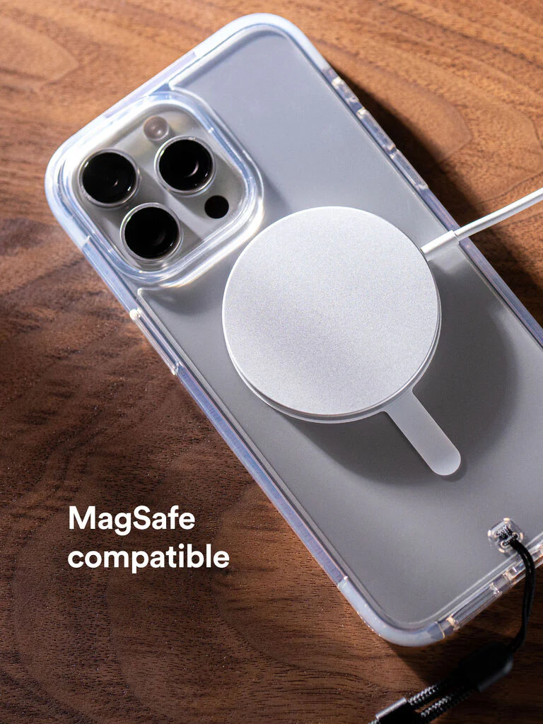 BodyGuardz Accent Clear Case for iPhone 15 Pro - Image 3