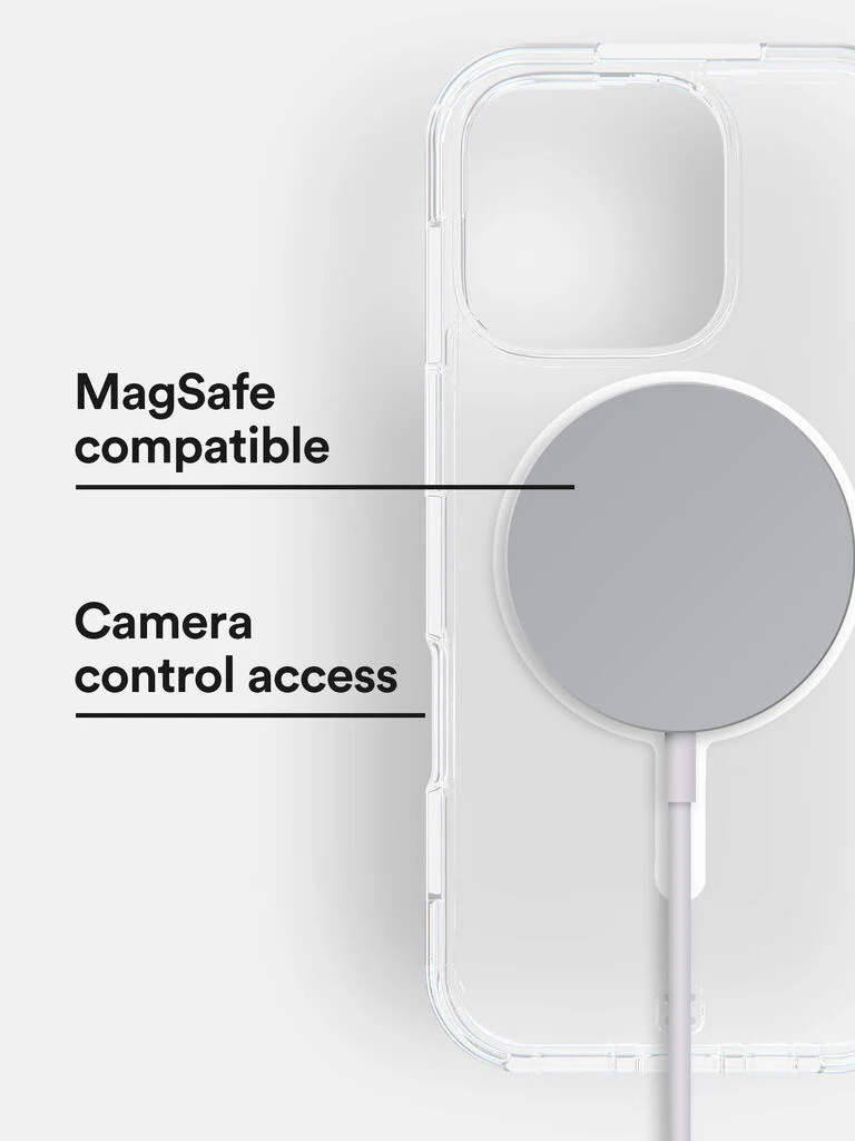 BodyGuardz Accent  Clear Case for iPhone 16 Pro - Image 3