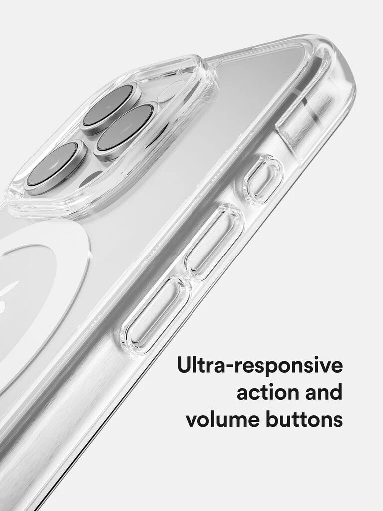 BodyGuardz Accent Clear Case for iPhone 16 Pro Max - Image 4