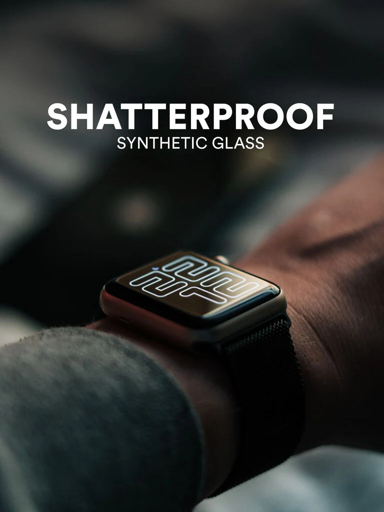 Apple Watch Series 11/10  PRTX® Screen Protector with Shatterproof Synthetic Glass - Image 3