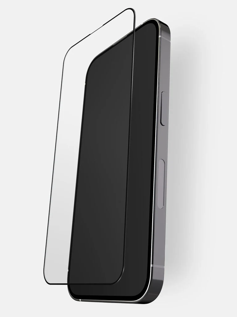 BodyGuardz Pure 3 Edge Glass for Apple iPhone 16 Plus / 15 Plus / 15 Pro Max Replacement