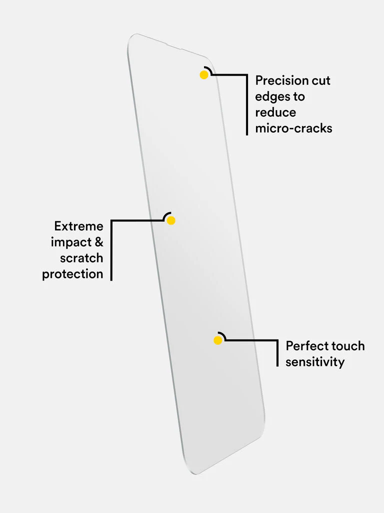 Pure 3 Tempered Glass Screen Protector for iPhone 16e - Image 4