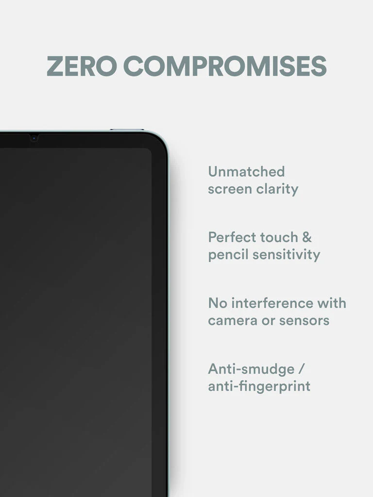Pure 2 Tempered Glass Screen Protector for iPad mini A17 Pro - Image 3