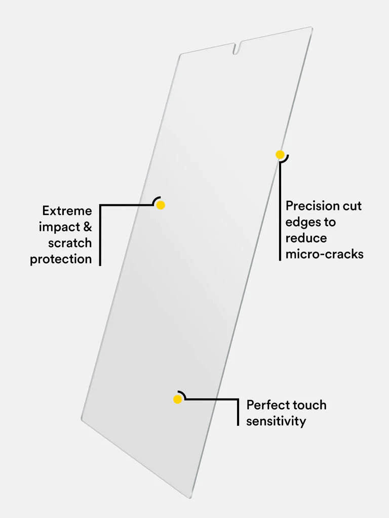 Pure 3 Tempered Glass Screen Protector for Galaxy S24 Ultra - Image 3